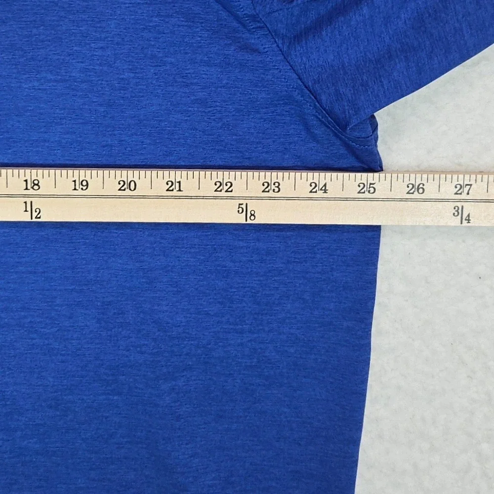 Peter Millar Summer Comfort XL Polo Blue The Broadmoor Golf Club Luxury Mesh - Picture 11 of 13